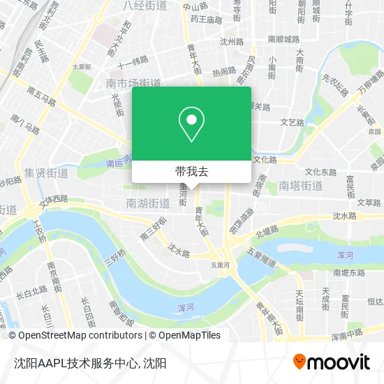 沈阳AAPL技术服务中心地图