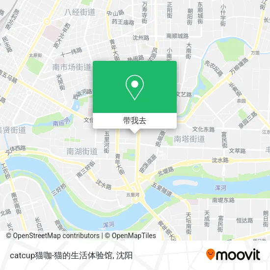 catcup猫咖-猫的生活体验馆地图