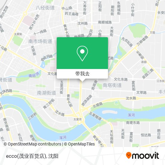 ecco(茂业百货店)地图