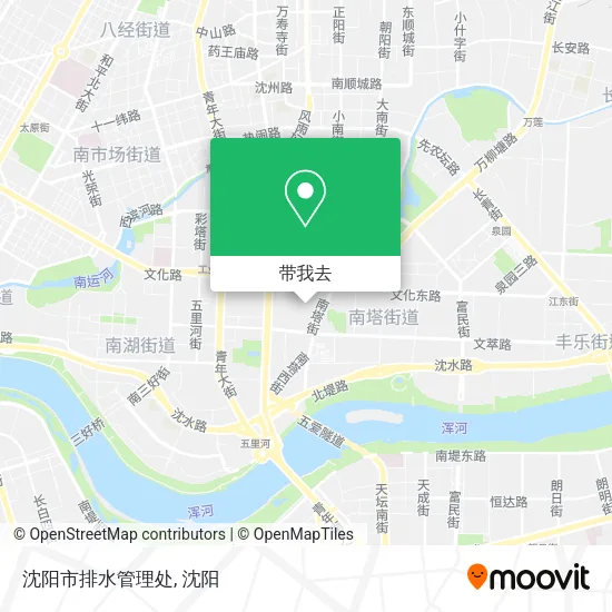 沈阳市排水管理处地图