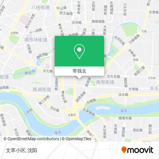 文萃小区地图