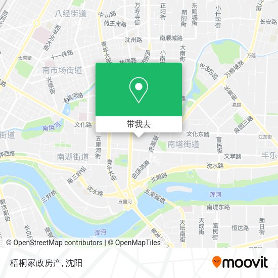 梧桐家政房产地图