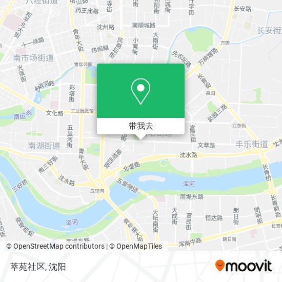 萃苑社区地图