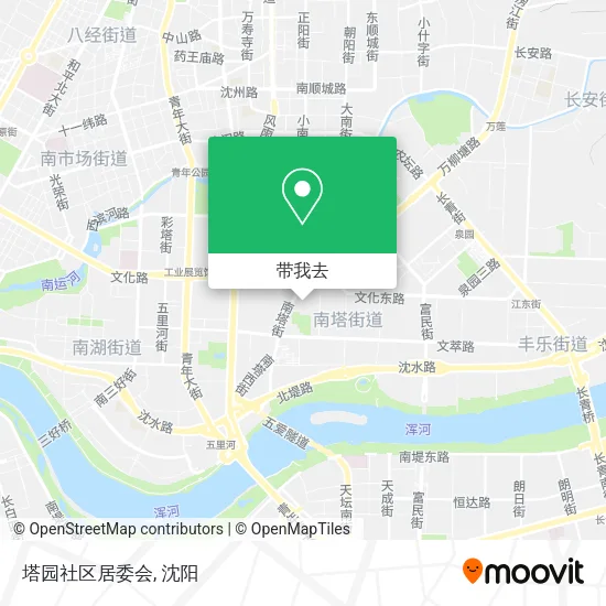 塔园社区居委会地图