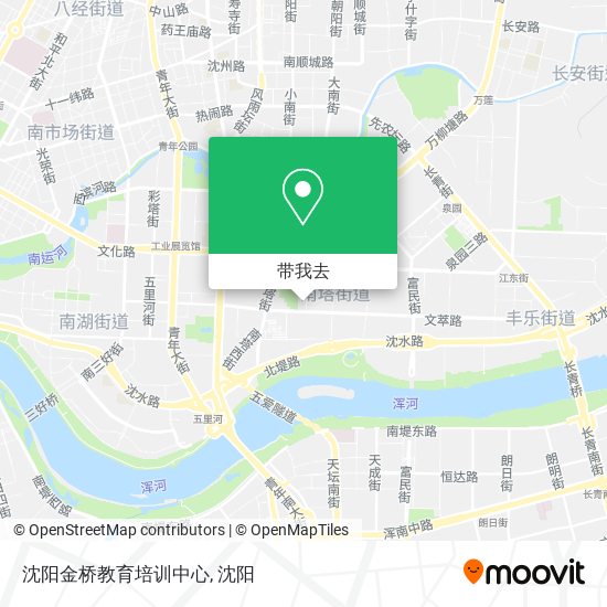 沈阳金桥教育培训中心地图