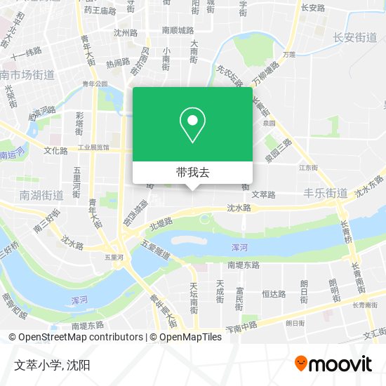 文萃小学地图