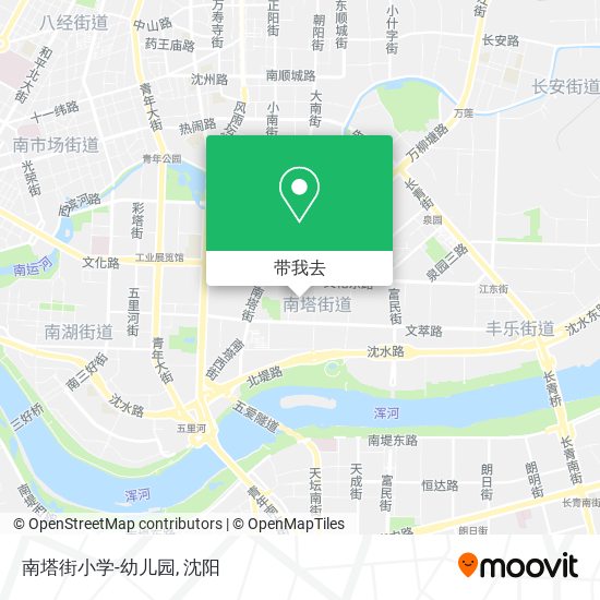 南塔街小学-幼儿园地图