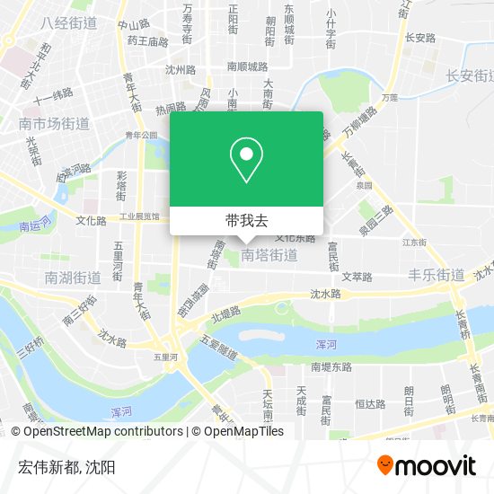 宏伟新都地图