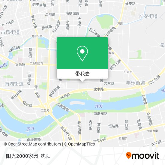 阳光2000家园地图