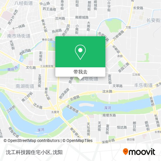 沈工科技园住宅小区地图