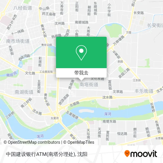 中国建设银行ATM(南塔分理处)地图