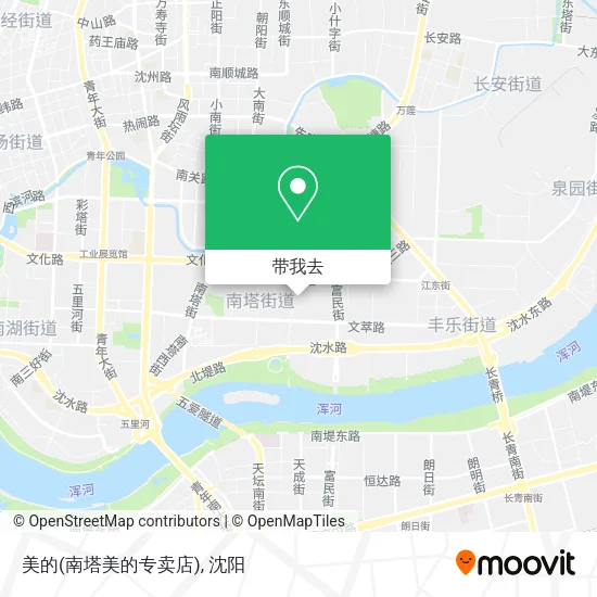 美的(南塔美的专卖店)地图