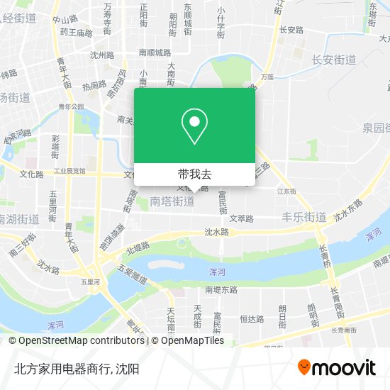 北方家用电器商行地图