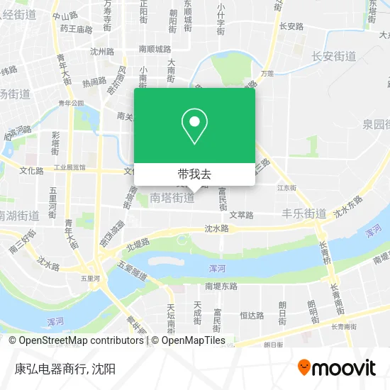 康弘电器商行地图