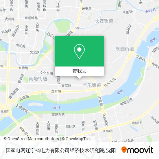 国家电网辽宁省电力有限公司经济技术研究院地图