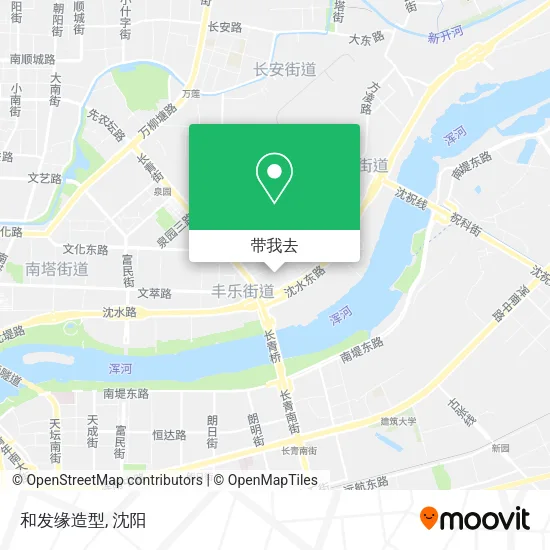 和发缘造型地图
