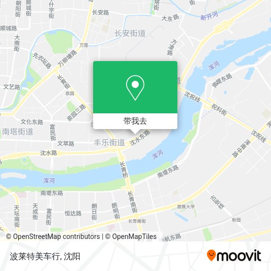 波莱特美车行地图