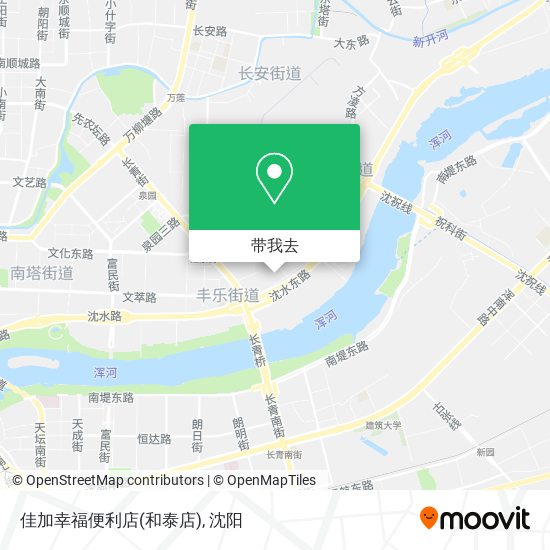 佳加幸福便利店(和泰店)地图