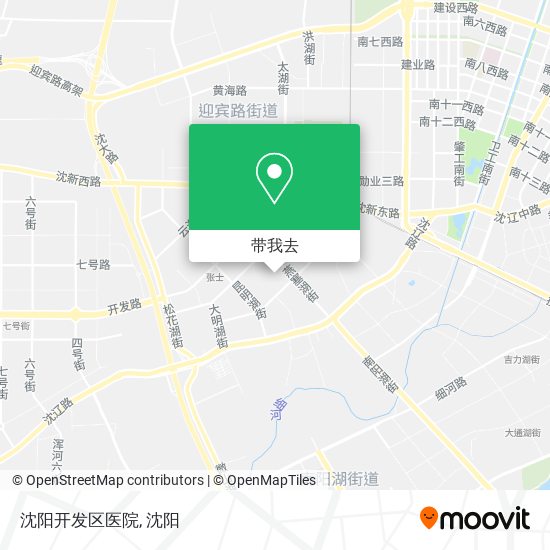 沈阳开发区医院地图