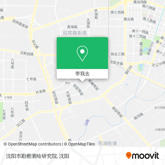 沈阳市勘察测绘研究院地图