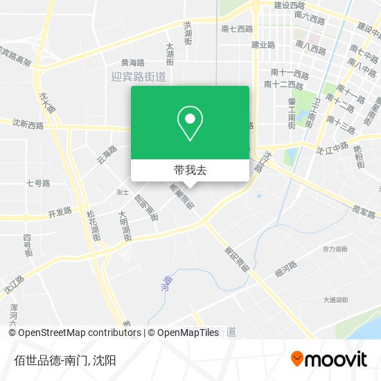 佰世品德-南门地图