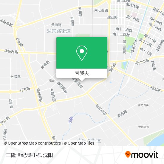 三隆世纪城-1栋地图