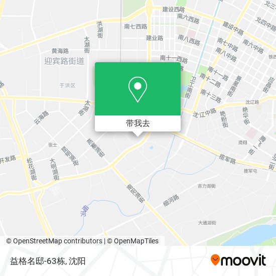 益格名邸-63栋地图