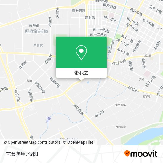 艺鑫美甲地图