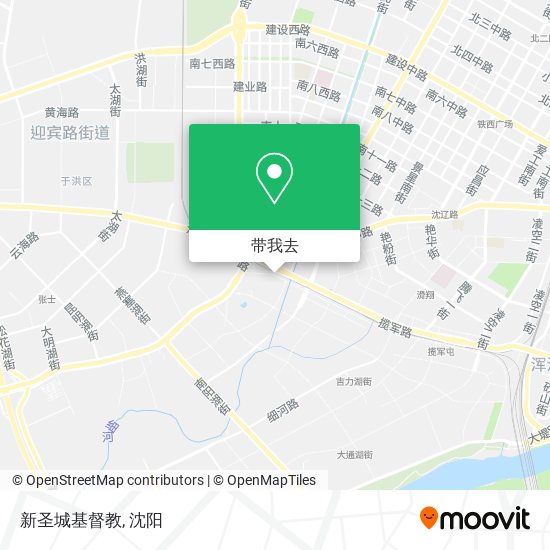 新圣城基督教地图