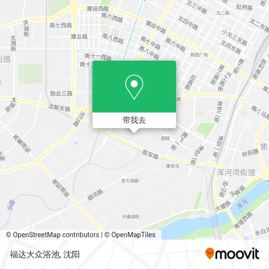 福达大众浴池地图