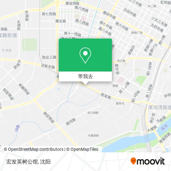 宏发英树公馆地图