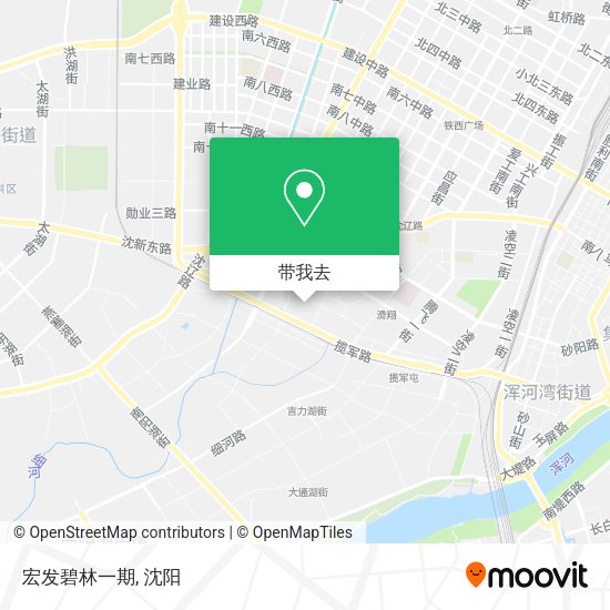 宏发碧林一期地图