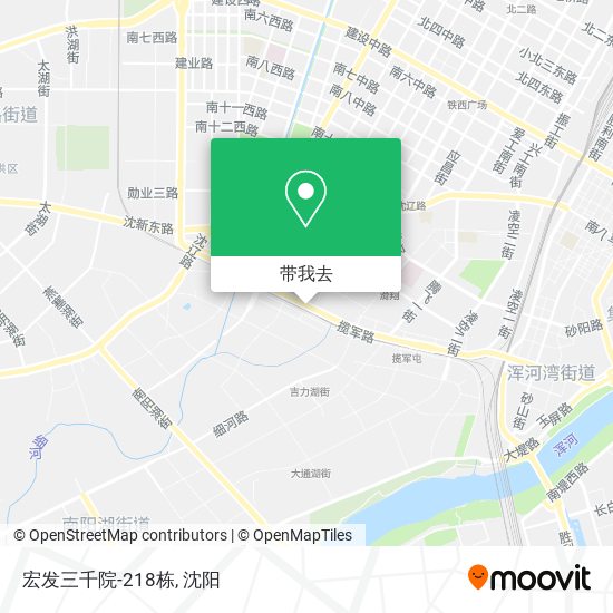 宏发三千院-218栋地图