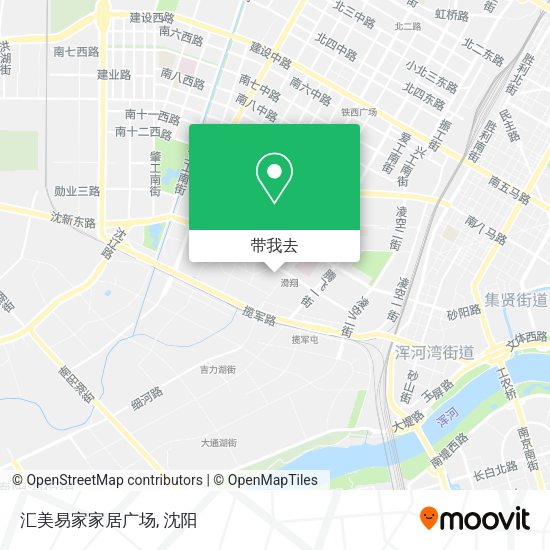 汇美易家家居广场地图