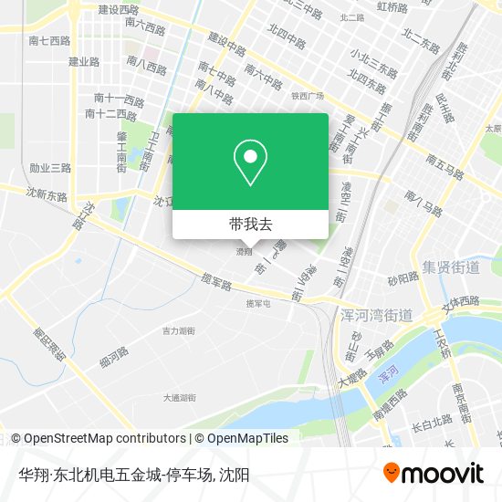 华翔·东北机电五金城-停车场地图
