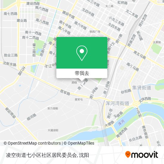 凌空街道七小区社区居民委员会地图