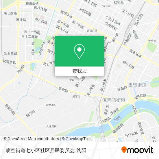 凌空街道七小区社区居民委员会地图