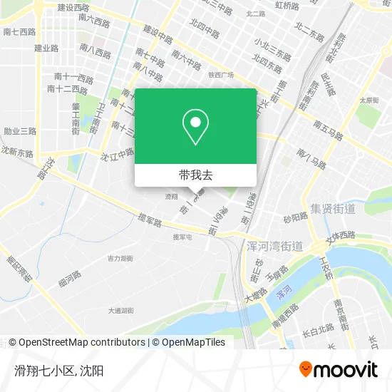 滑翔七小区地图