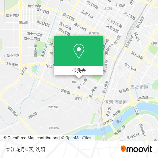 春江花月C区地图