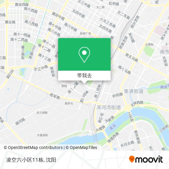 凌空六小区11栋地图