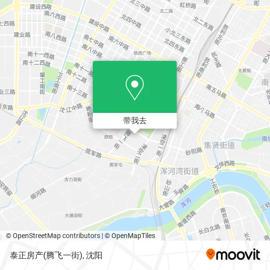 泰正房产(腾飞一街)地图