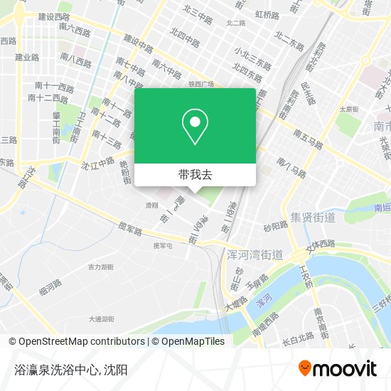 浴瀛泉洗浴中心地图