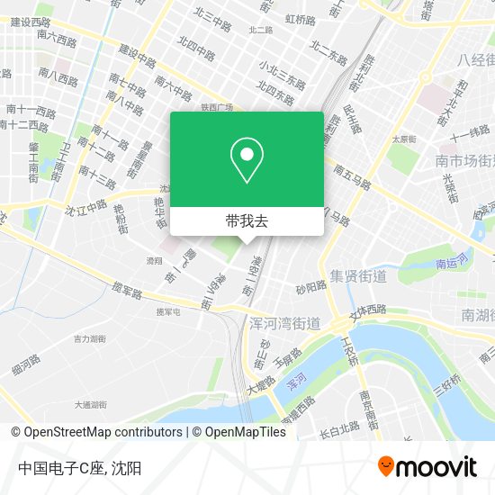 中国电子C座地图