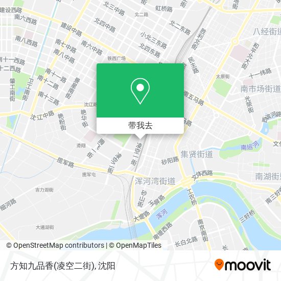 方知九品香(凌空二街)地图