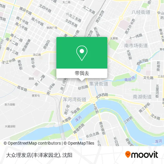 大众理发店(丰泽家园北)地图