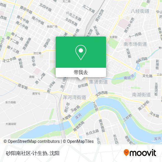 砂阳南社区-计生协地图