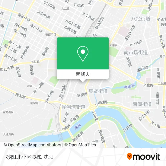 砂阳北小区-3栋地图