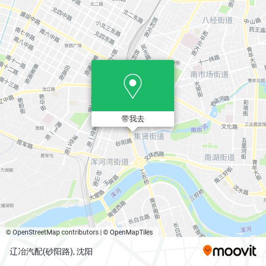 辽冶汽配(砂阳路)地图