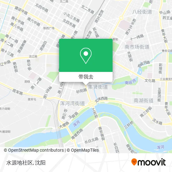 水源地社区地图