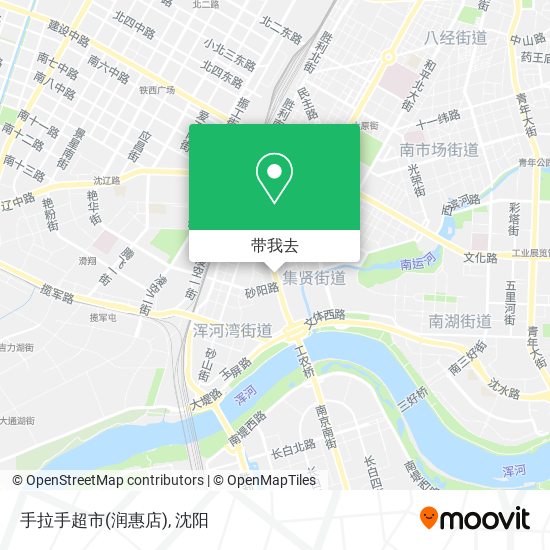 手拉手超市(润惠店)地图